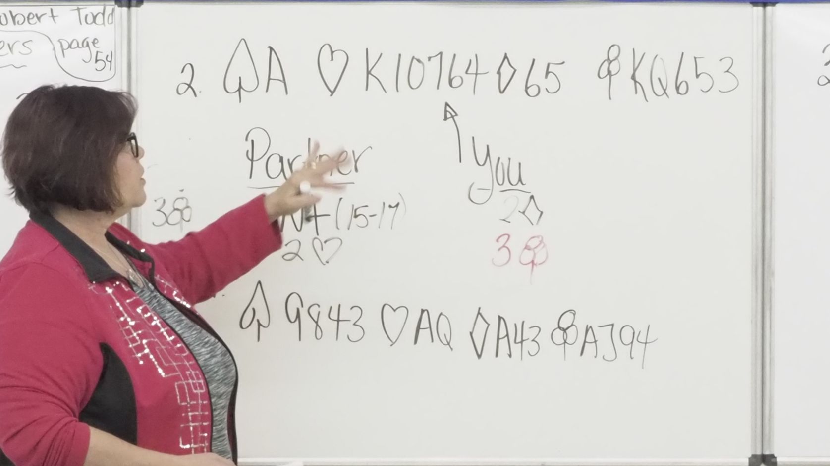 Lorna mentoring bridge students